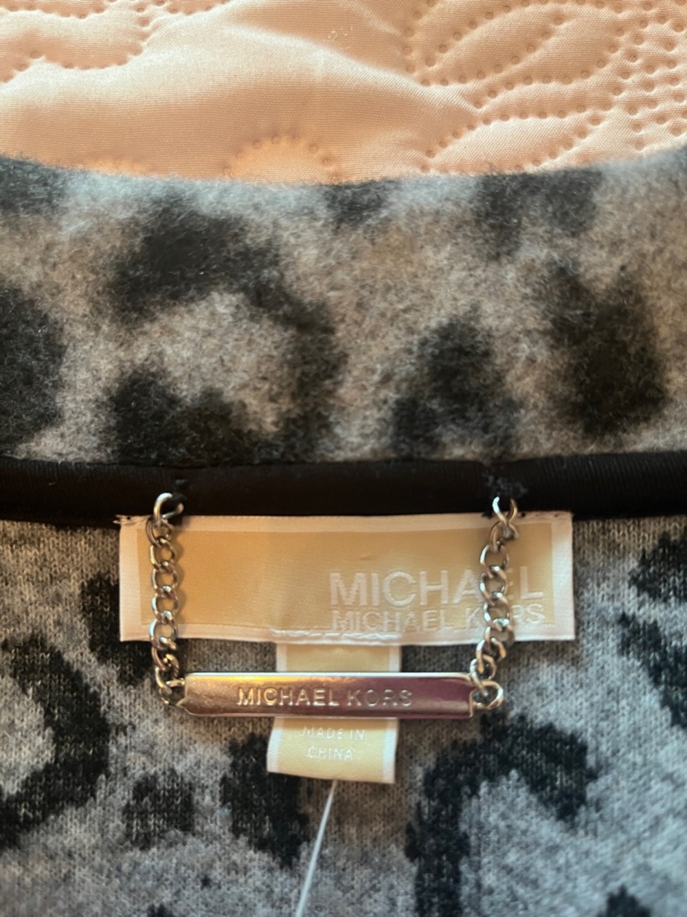 NWT Michael Kors Leopard Coat - Picture 9 of 13
